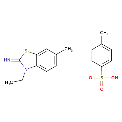 3-ethyl-6-methylbenzo[d]thiazol-2(3H)-imine 4-methylbenzenesulfonate