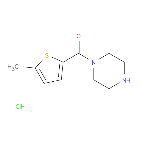 1-(5-methylthiophene-2-carbonyl)piperazine hydrochloride
