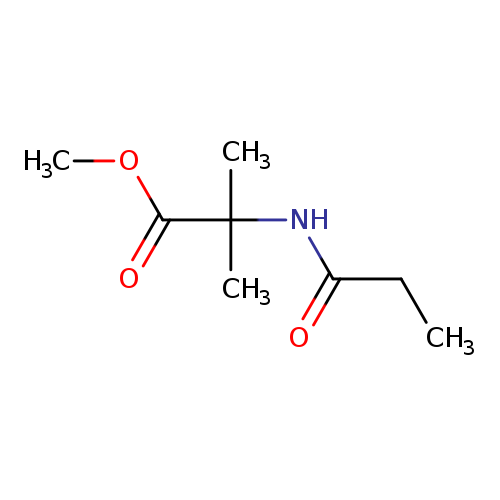Methyl 2-methyl-n-propionylalaninate