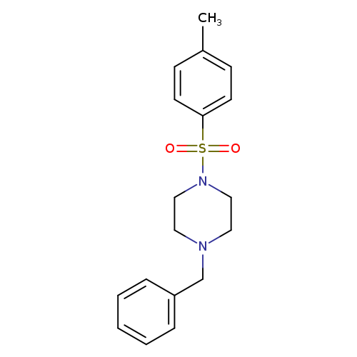 1-benzyl-4-[(4-methylphenyl)sulfonyl]piperazine