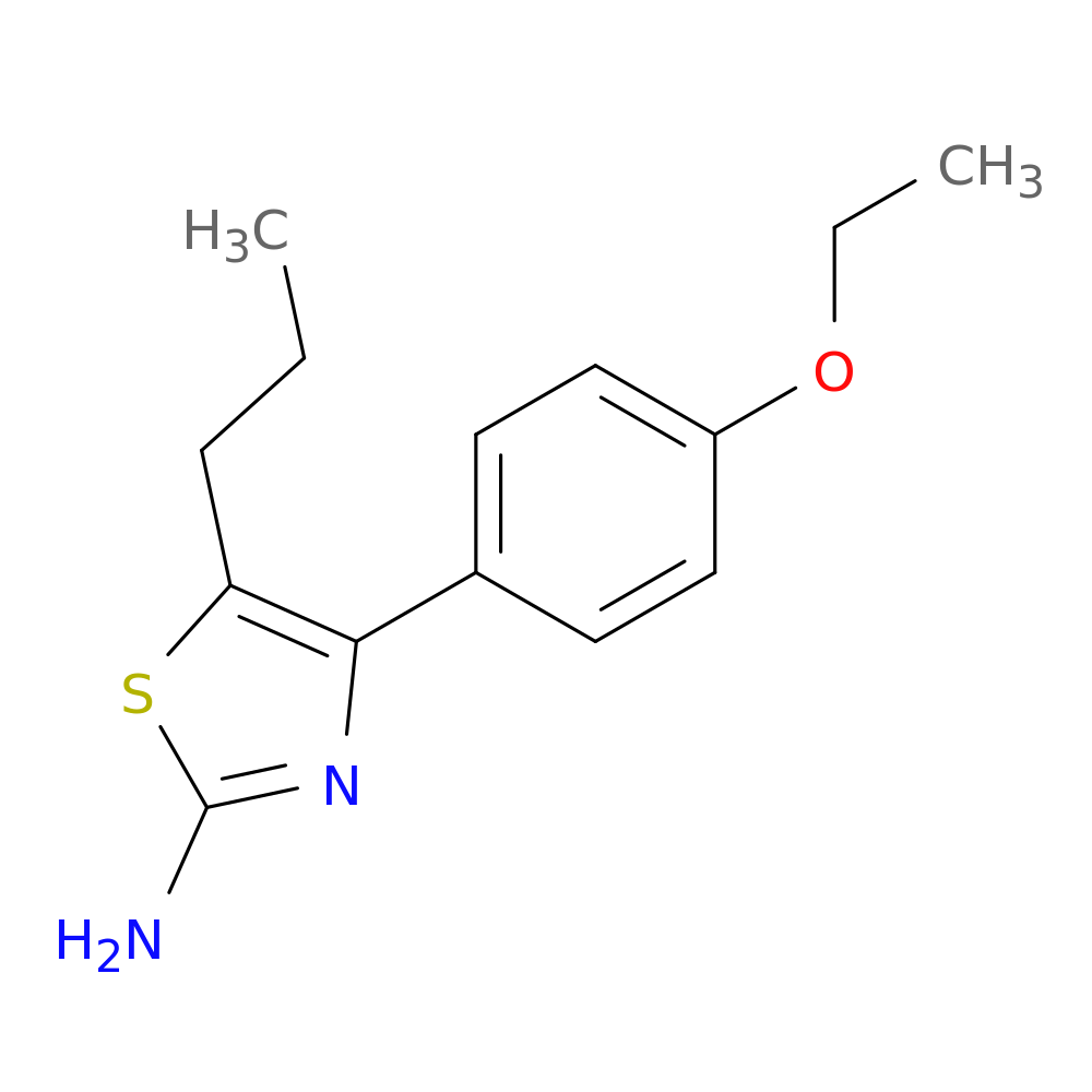 4-(4-Ethoxyphenyl)-5-propylthiazol-2-amine