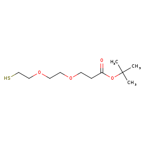 Thiol-PEG2-t-butyl ester