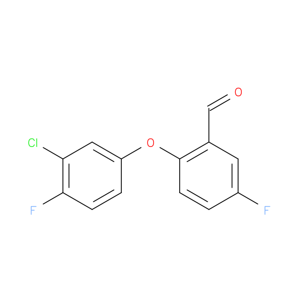 2-(3-chloro-4-fluorophenoxy)-5-fluorobenzaldehyde