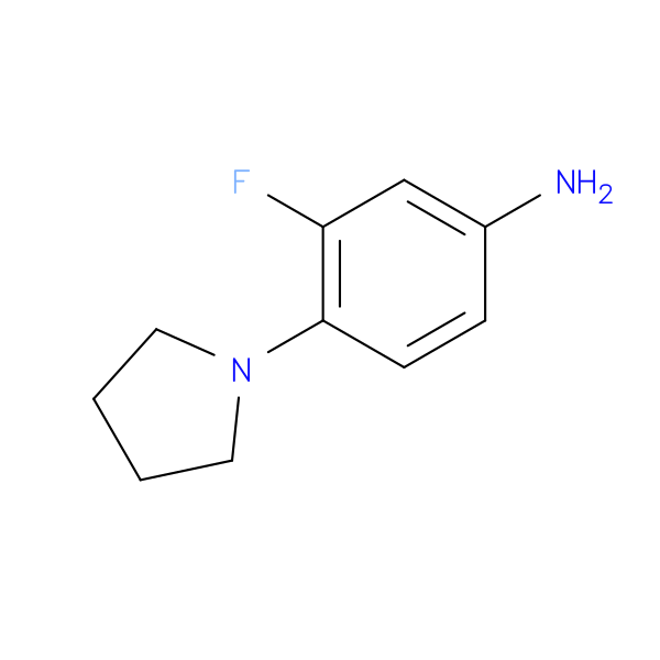 3-FLUORO-4-(PYRROLIDIN-1-YL)ANILINE