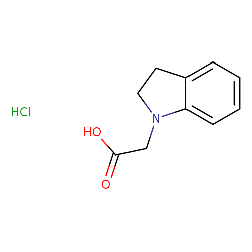2-(Indolin-1-yl)acetic acid hydrochloride