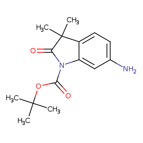 1-Boc-6-amino-3,3-dimethyl-2-oxo-2,3-dihydro-indole
