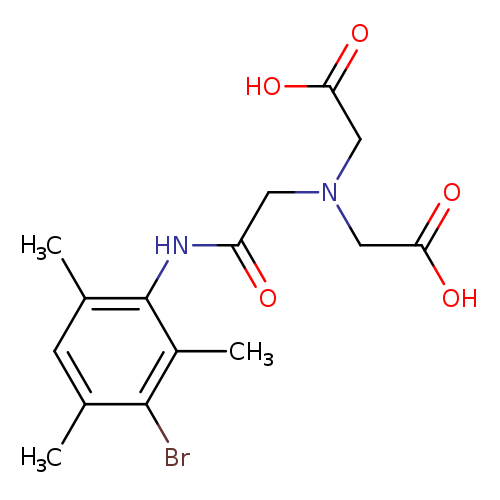 (3-Bromo-2,4,6-trimethylphenylcarbamoyl)methyliminodiacetic acid