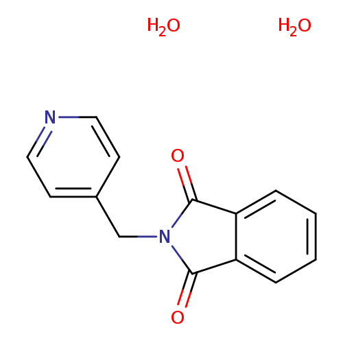 2-(Pyridin-4-ylmethyl)-2,3-dihydro-1H-isoindole -1,3-dione dihydrate