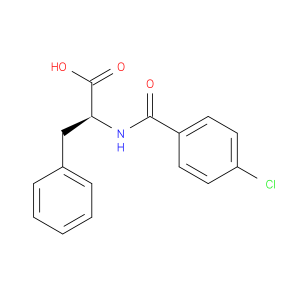 (2S)-2-[(4-chlorophenyl)formamido]-3-phenylpropanoic acid