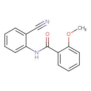 Benzamide, N-(2-cyanophenyl)-2-methoxy- (9CI)