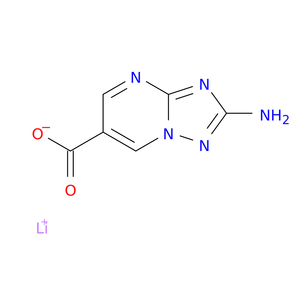 lithium(1+) 2-amino-[1,2,4]triazolo[1,5-a]pyrimidine-6-carboxylate