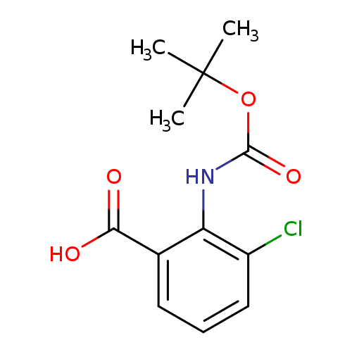 2-((tert-Butoxycarbonyl)amino)-3-chlorobenzoic acid