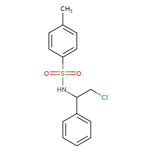 Benzenesulfonamide, N-(2-chloro-1-phenylethyl)-4-methyl-