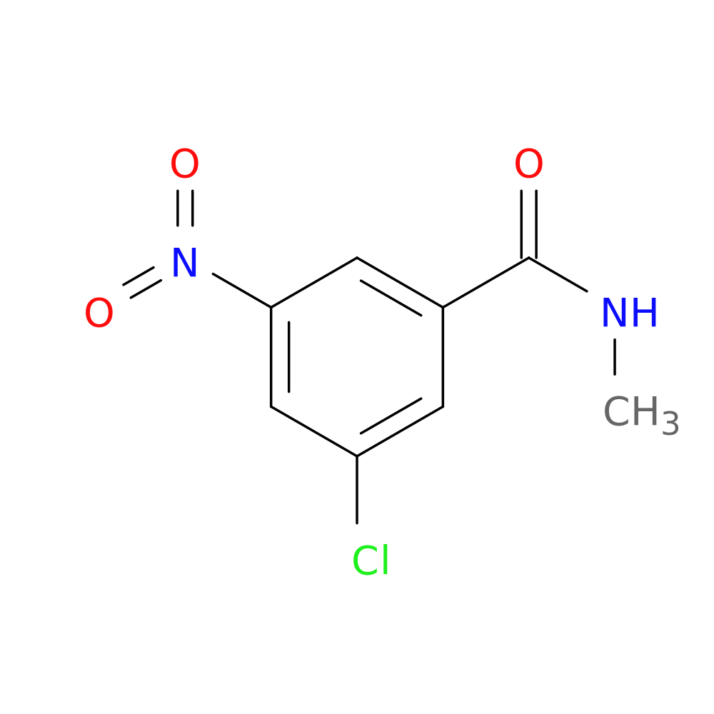 3-CHloro-n-methyl-5-nitrobenzamide