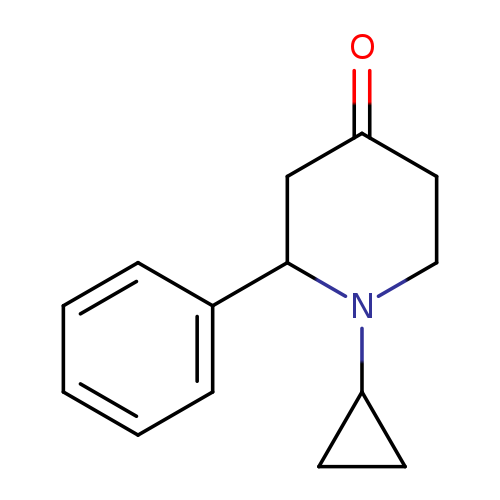 1-cyclopropyl-2-phenylpiperidin-4-one