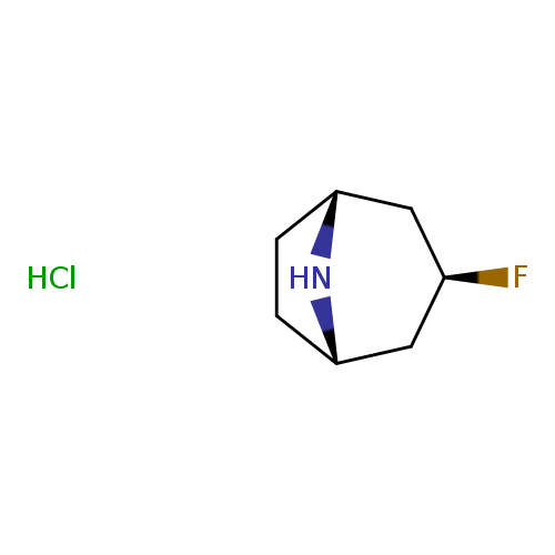 (1R,3s,5S)-3-fluoro-8-azabicyclo[3.2.1]octane hydrochloride