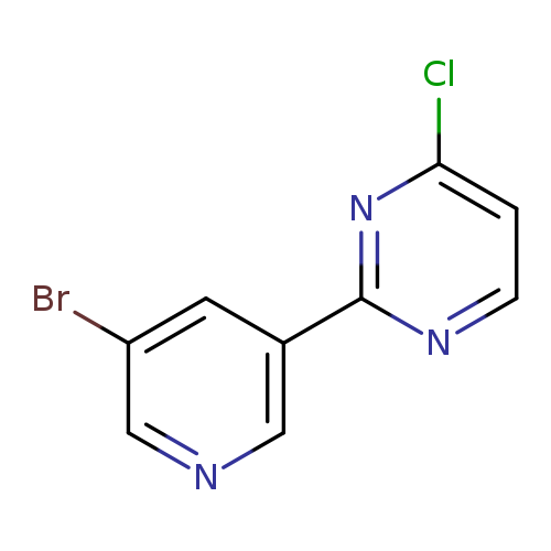 2-(5-bromopyridin-3-yl)-4-chloropyrimidine