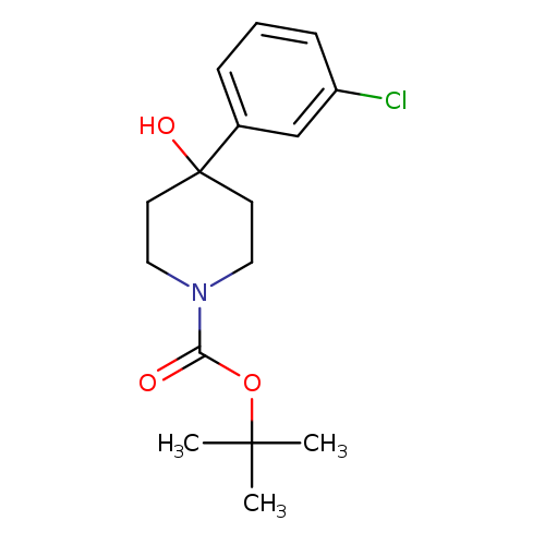 1-BOC-4-(3-CHLOROPHENYL)-4-HYDROXYPIPERIDINE