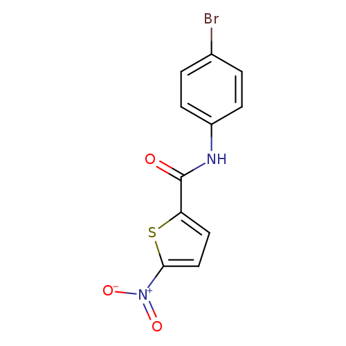 N-(4-bromophenyl)-5-nitrothiophene-2-carboxamide
