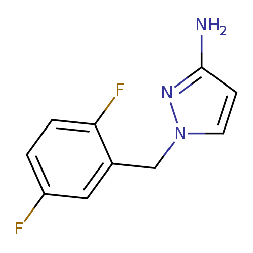 1-[(2,5-difluorophenyl)methyl]-1H-pyrazol-3-amine