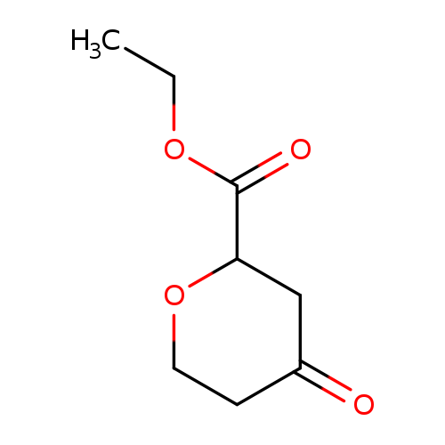 2h-pyran-2-carboxylic acid, tetrahydro-4-oxo-, ethyl ester
