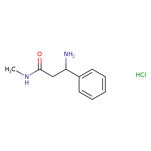 3-amino-N-methyl-3-phenylpropanamide hydrochloride