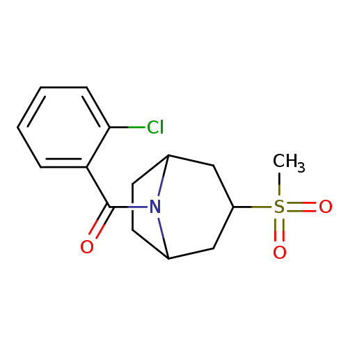 8-(2-chlorobenzoyl)-3-methanesulfonyl-8-azabicyclo[3.2.1]octane