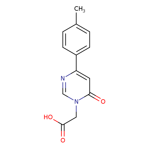 2-(6-Oxo-4-(p-tolyl)pyrimidin-1(6H)-yl)acetic acid