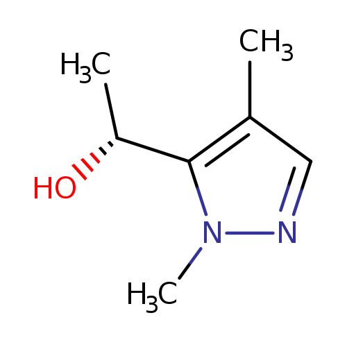(1R)-1-(1,4-dimethyl-1H-pyrazol-5-yl)ethan-1-ol