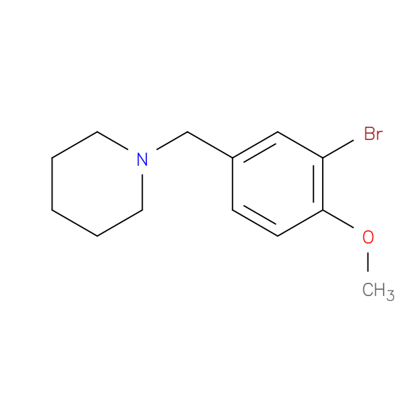 1-(3-Bromo-4-methoxy-benzyl)-piperidine