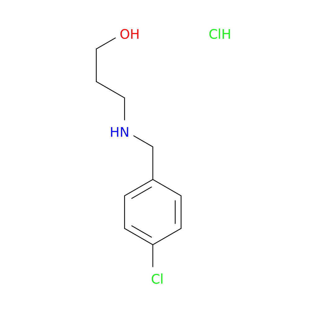 3-[(4-chlorobenzyl)amino]-1-propanol hydrochloride