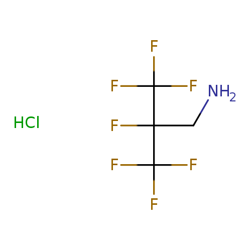 2-(aminomethyl)-1,1,1,2,3,3,3-heptafluoropropane hydrochloride