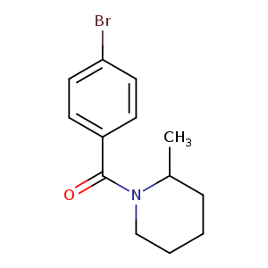 1-(4-bromobenzoyl)-2-methylpiperidine