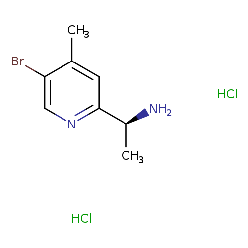 (S)-1-(5-Bromo-4-methylpyridin-2-yl)ethanaminedihydrochloride