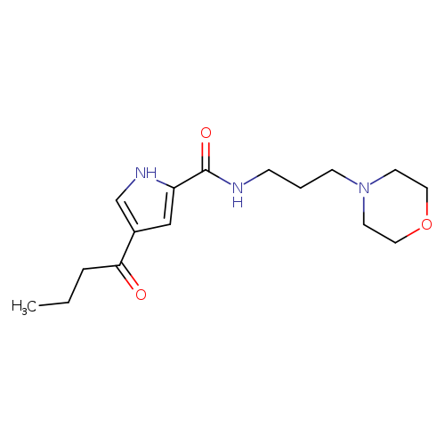 4-butanoyl-N-[3-(morpholin-4-yl)propyl]-1H-pyrrole-2-carboxamide