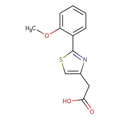 2-(2-(2-methoxyphenyl)thiazol-4-yl)acetic acid
