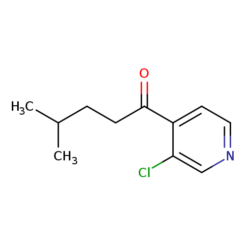 2-Chloro-4-pyridyl 3-methylbutyl ketone