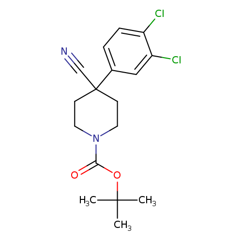 1-BOC-4-CYANO-4-(3,4-CHLOROPHENYL)-PIPERIDINE