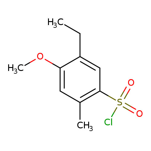 5-ethyl-4-methoxy-2-methylbenzene-1-sulfonyl chloride
