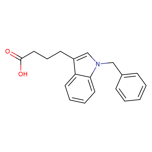 4-(1-benzyl-1H-indol-3-yl)butanoic acid