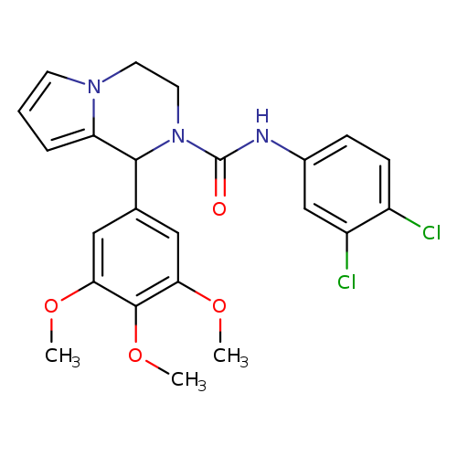 N-(3,4-dichlorophenyl)-1-(3,4,5-trimethoxyphenyl)-1H,2H,3H,4H-pyrrolo[1,2-a]pyrazine-2-carboxamide
