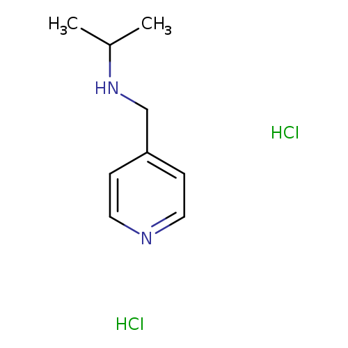 (propan-2-yl)[(pyridin-4-yl)methyl]amine dihydrochloride