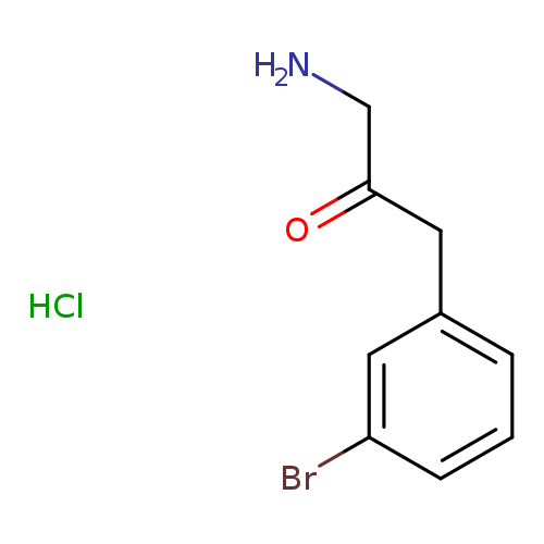 1-Amino-3-(3-bromophenyl)propan-2-one hydrochloride