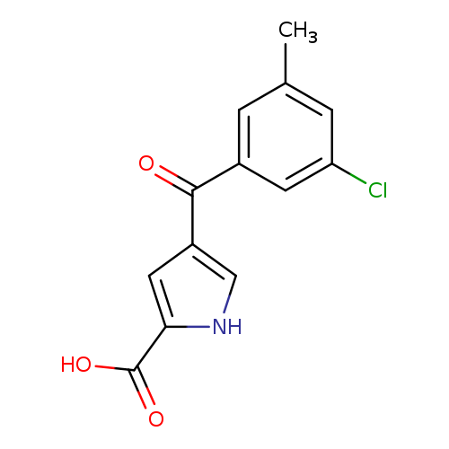 4-(3-chloro-5-methylbenzoyl)-1H-pyrrole-2-carboxylicacid