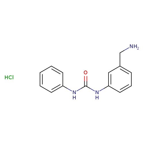 3-[3-(aminomethyl)phenyl]-1-phenylurea hydrochloride