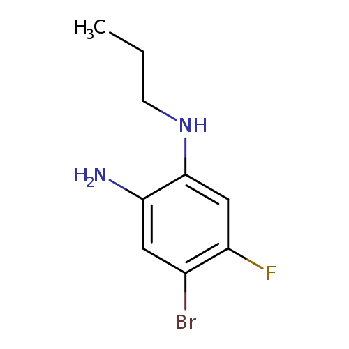 4-Bromo-5-fluoro-1-N-propylbenzene-1,2-diamine