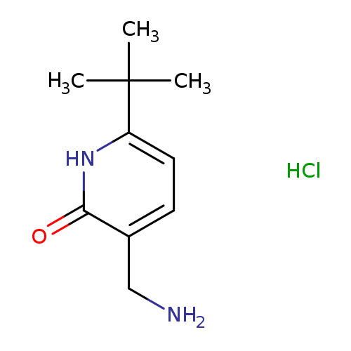 3-(aminomethyl)-6-tert-butyl-1,2-dihydropyridin-2-one hydrochloride