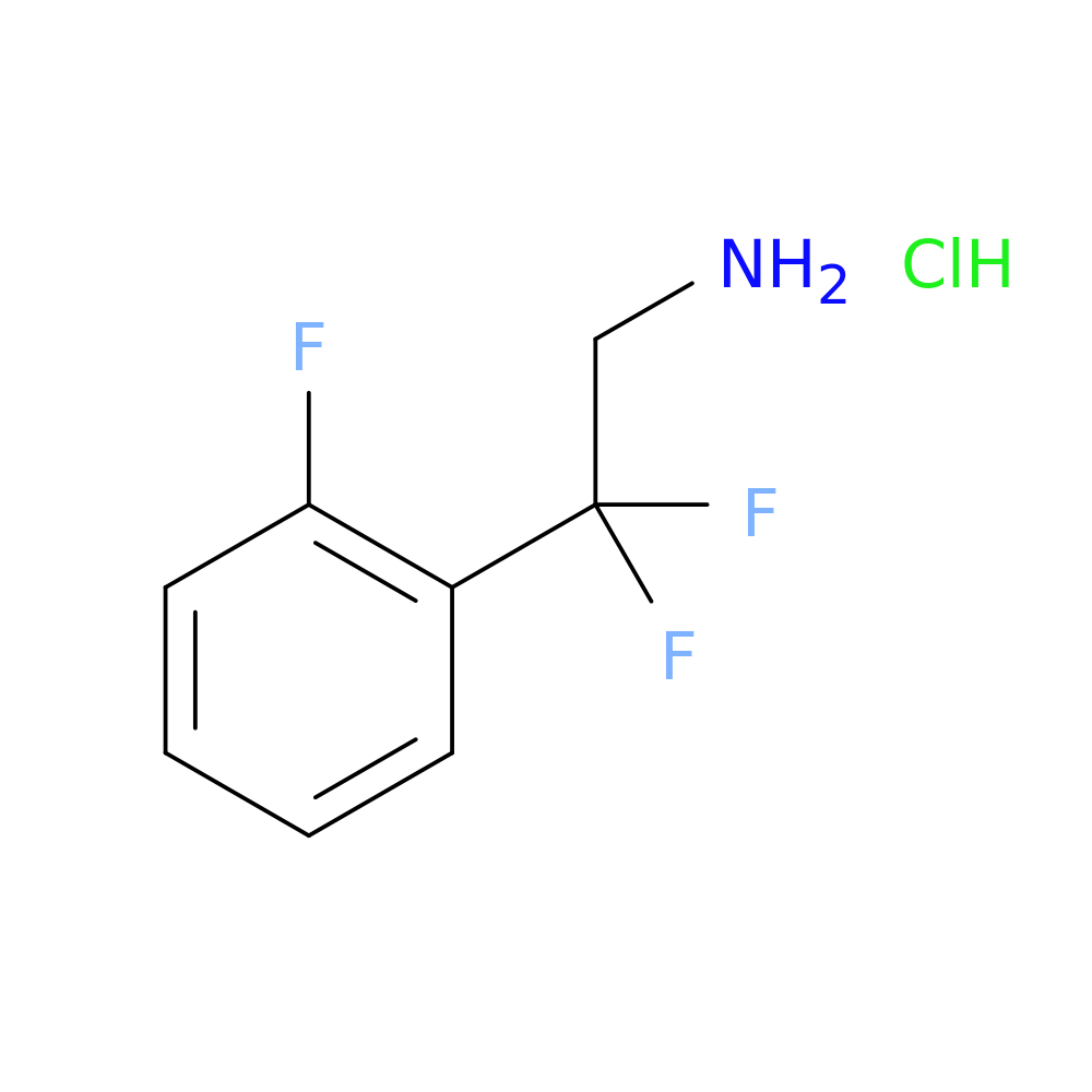 2,2-Difluoro-2-(2-fluorophenyl)ethan-1-amine (hydrochloride)