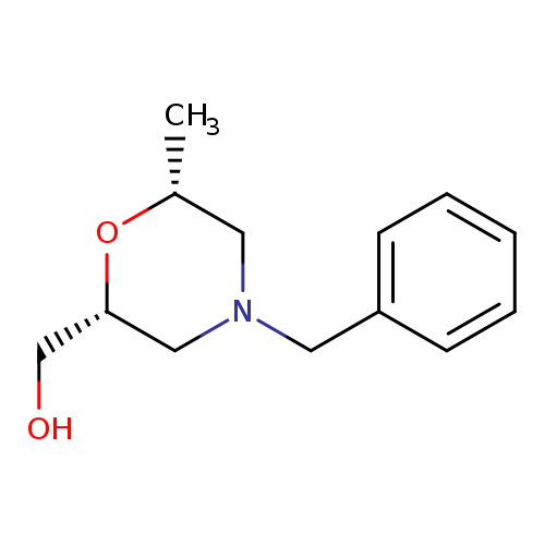 2-Morpholinemethanol, 6-methyl-4-(phenylmethyl)-, (2R,6R)-