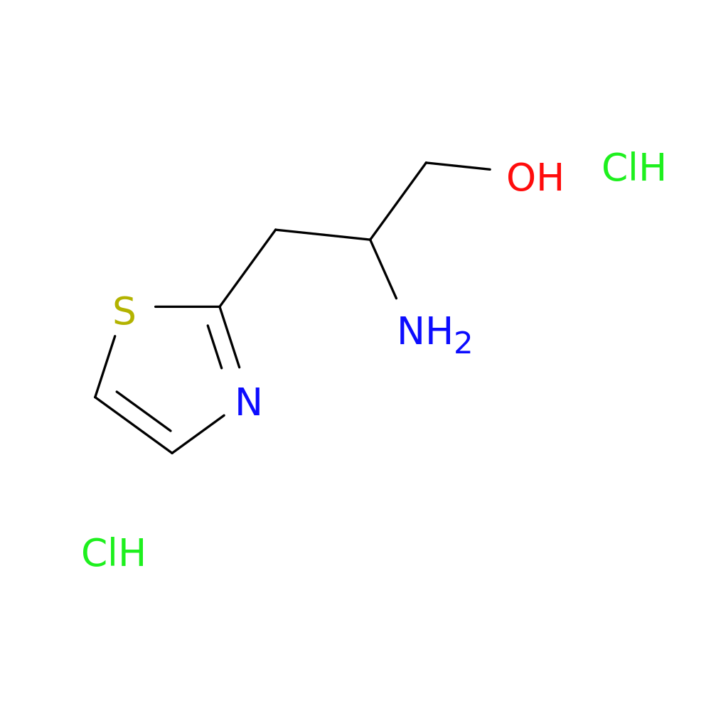 2-amino-3-(1,3-thiazol-2-yl)propan-1-ol dihydrochloride